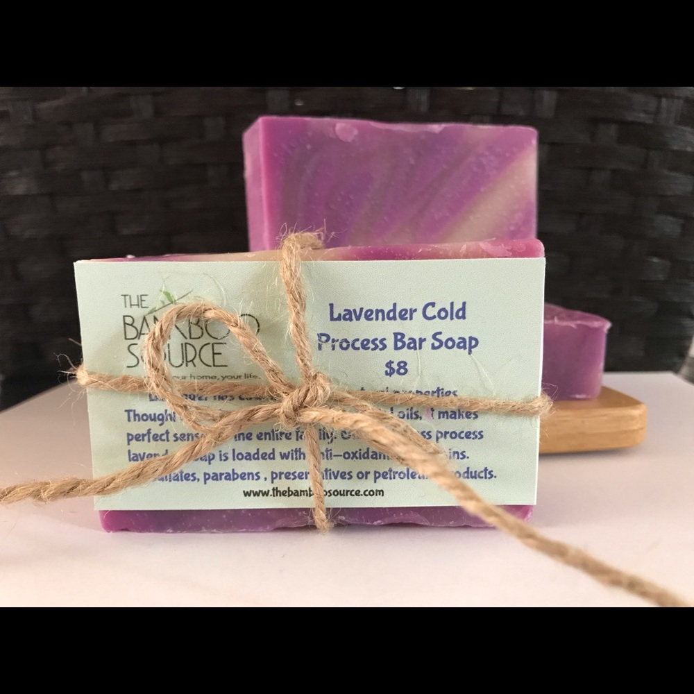 Organic Bar Soap Lavender Top Note